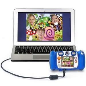 Детская камера Kidizoom Duo голубая Vtech фото 6