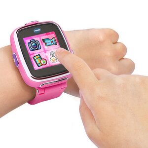 Цифровые детские часы с камерой Kidizoom Smartwatch DX розовые Vtech фото 2