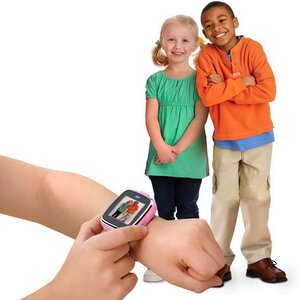 Цифровые детские часы с камерой Kidizoom Smartwatch DX розовые Vtech фото 6