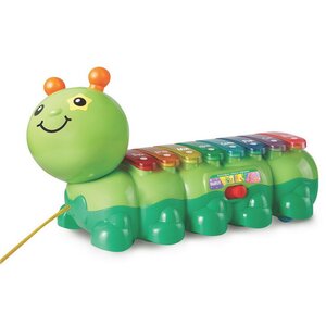 Развивающая игрушка Ксилофон Гусеница - Звуки Сафари со светом и звуком Vtech фото 4