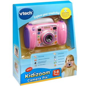 Детская цифровая камера Kidizoom Pix розовый Vtech фото 8