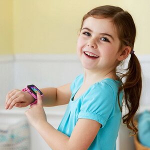 Детские умные часы Kidizoom SmartWatch DX2 розовые Vtech фото 5