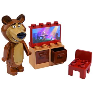 Конструктор Маша и Медведь - В гостях у Мишки, деталей купить в ...