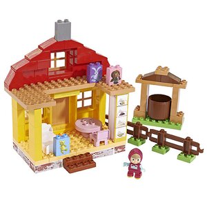 Конструктор Маша и Медведь - Дом Маши, 95 деталей BIG (БИГ) фото 1