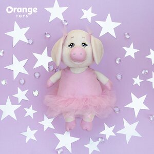 Мягкая игрушка Свинка Настенька 25 см Orange Toys фото 9