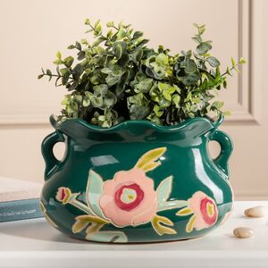 Керамическая ваза-кашпо Долли 24*15 см