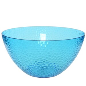 Пластиковый салатник Портофино 26*13 см голубой