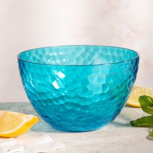 Пластиковый салатник Портофино 14*9 см голубой