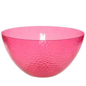 Пластиковый салатник Портофино 14*9 см розовый