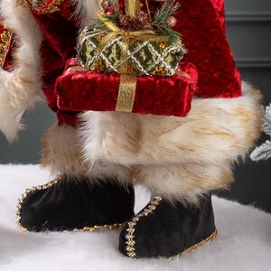 Фигура Дед Мороз - Долгожданный гость с подарками 80 см EDG фото 4