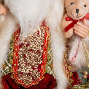 Фигура Дед Мороз - Долгожданный гость с подарками 80 см EDG фото 6