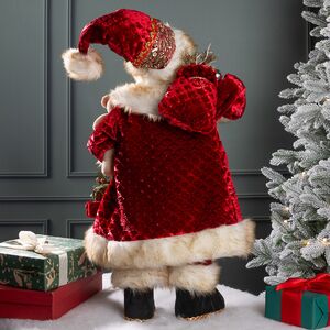 Фигура Дед Мороз - Долгожданный гость с подарками 80 см EDG фото 3