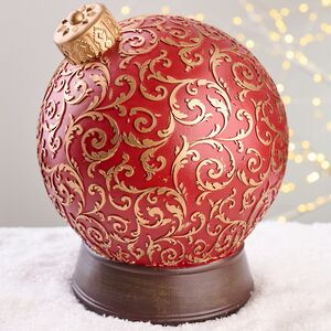 Светящаяся композиция Шар - Olde Christmas Town 23 см, музыка, движение EDG (ЭДГ) фото 7