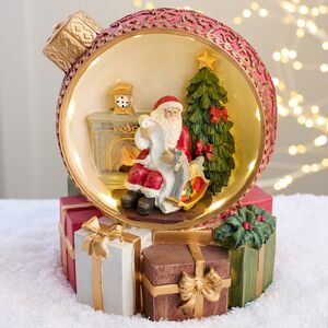 Светящаяся композиция Шар - Christmas at Santa 17 см EDG (ЭДГ) фото 4