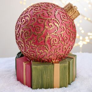 Светящаяся композиция Шар - Christmas at Santa 17 см EDG (ЭДГ) фото 6