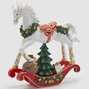 Декоративная фигурка Лошадка-Качалка Парчинес 36 см