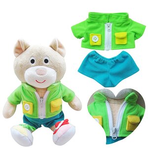 Развивающая мягкая игрушка Одень мишку, уцененный Lubby фото 1