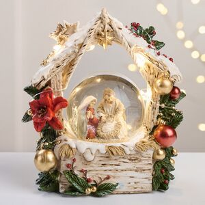 Снежный шар Рождественское Чудо 15 см EDG фото 2