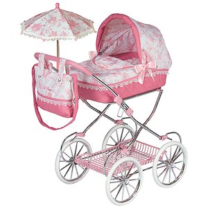 Коляска для куклы Даниэла с сумочкой и зонтиком 81 см Decuevas Toys фото 1