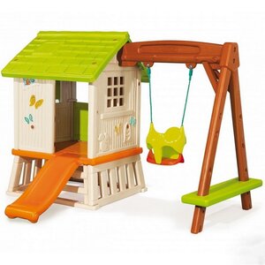 Детский домик Smoby с качелями и горкой 220*220*160 см Smoby фото 2