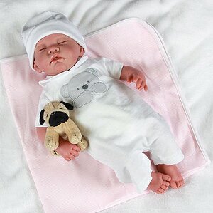 Кукла Реборн младенец Рамон 40 см спящий Antonio Juan Munecas фото 3
