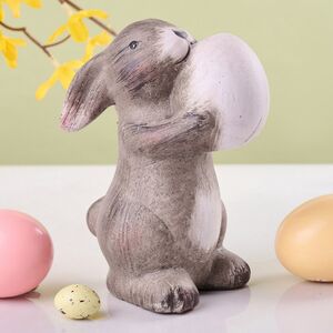 Керамическая садовая фигурка Пасхальный Кролик Данте 14 см