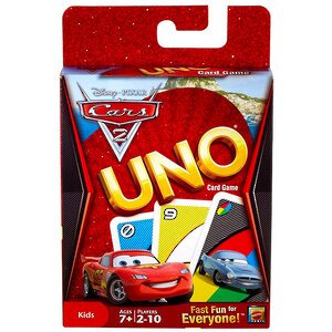 Настольная игра УНО Тачки-2 Mattel фото 2