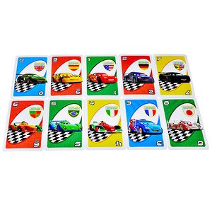 Настольная игра УНО Тачки-2 Mattel фото 3