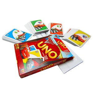 Настольная игра УНО Тачки-2 Mattel фото 1