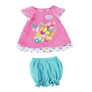 Набор одежды для куклы Baby Born 43 см: Розовая туника с шортами, 2 предмета