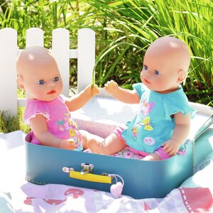 Набор одежды для куклы Baby Born 43 см: Розовая туника с шортами, 2 предмета Zapf Creation фото 5