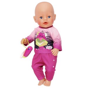 Набор одежды для куклы Baby Born 43 см: Fun Night Light, с ночником Zapf Creation фото 2