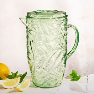 Пластиковый кувшин для воды Моник 26*13 см зеленый