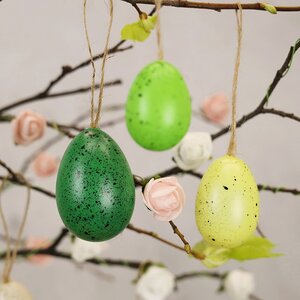 Пасхальные украшения Яйца Wonderful Easter 6 см, 12 шт, подвеска Kaemingk фото 5