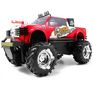 Радиоуправляемые джипы Ford&Chevy на р/у 30 см красный/синий Jada Toys фото 2