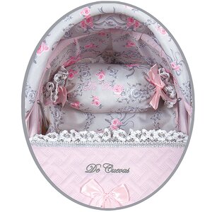 Коляска для куклы Романтик с сумкой 56 см розовая Decuevas Toys фото 3