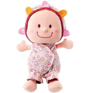 Мягкая кукла Малышка Элейн в переноске 22*15 см Lilliputiens фото 3