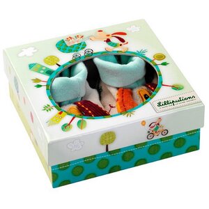 Пинетки для новорожденного Собачка Джеф Lilliputiens фото 3