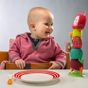Развивающая игрушка Гусеница Джульетта на присоске, 31*10*9 см Lilliputiens фото 2