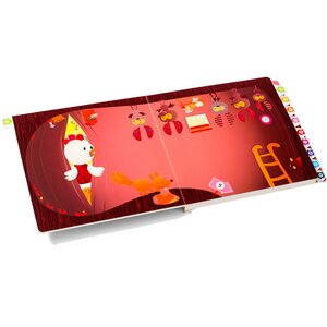 Интерактивная книга - игра Курочка Офелия, 27*25*2 см Lilliputiens фото 3