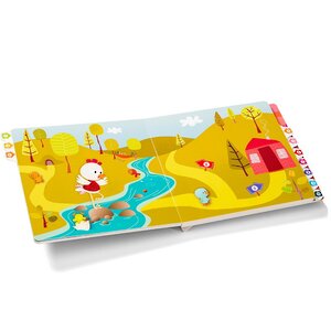Интерактивная книга - игра Курочка Офелия, 27*25*2 см Lilliputiens фото 5