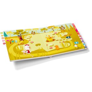 Интерактивная книга - игра Курочка Офелия, 27*25*2 см Lilliputiens фото 7