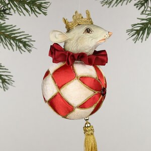 Елочная игрушка Крыс Лайонель 25 см, подвеска Christmas Deluxe фото 1