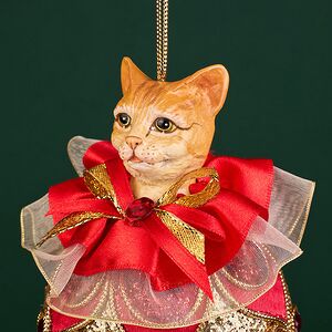 Елочная игрушка Кот Персиваль 23 см, подвеска Christmas Deluxe фото 4