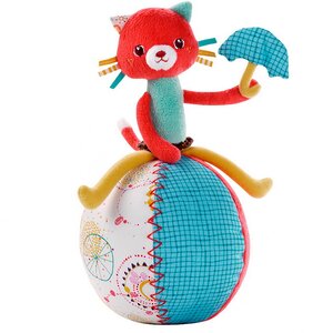 Мягкая игрушка-неваляшка Кошечка Колетт, 22*12 см Lilliputiens (Лилипутенс) фото 1