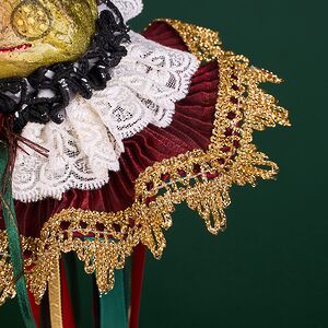 Елочная игрушка Лягушка - Vestito Reali 36 см, подвеска Christmas Deluxe фото 5