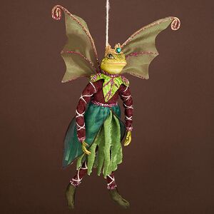 Елочная игрушка Лягушка - Fata Magica 30 см, подвеска Christmas Deluxe фото 4