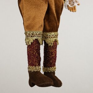 Елочная игрушка Тигр - Cerimonia Festiva 38 см, подвеска Christmas Deluxe фото 4