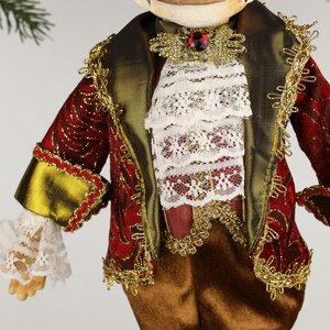 Елочная игрушка Тигр - Cerimonia Festiva 38 см, подвеска Christmas Deluxe фото 3