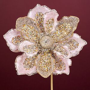 Искусственный цветок Магнолия - Cesare Vente 18 см, клипса